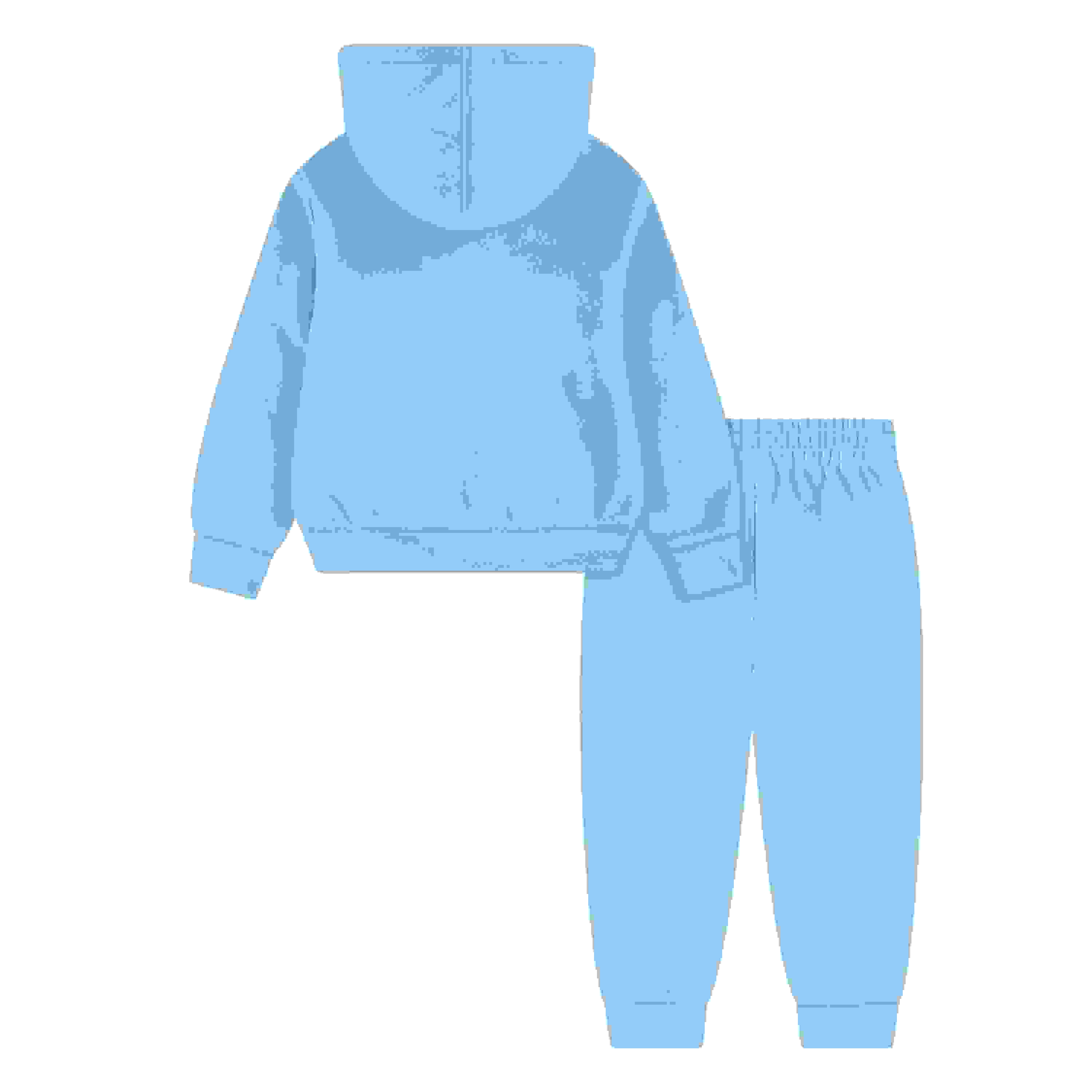 Jordan Blue Chill Fleece Toddler Kids' Set